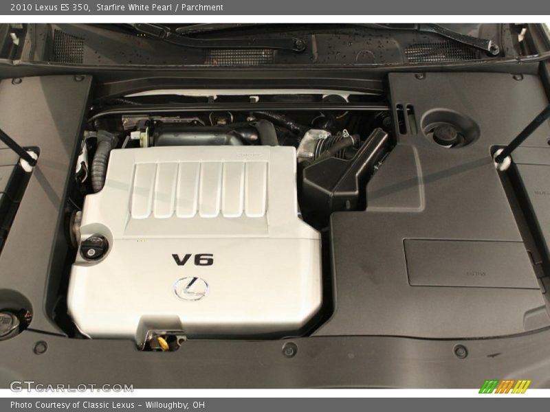 Starfire White Pearl / Parchment 2010 Lexus ES 350