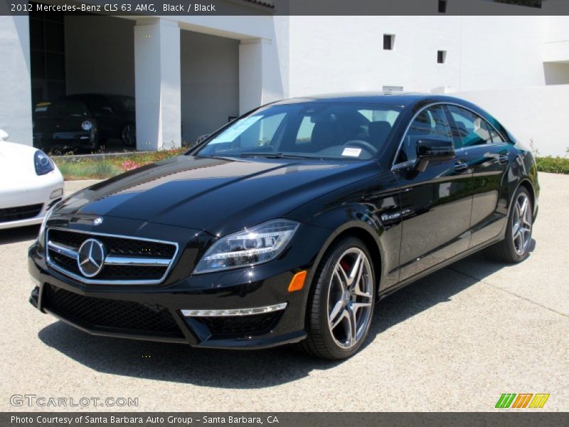 Black / Black 2012 Mercedes-Benz CLS 63 AMG