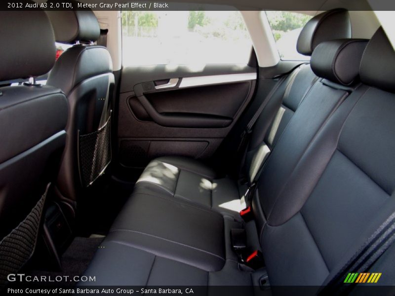 Meteor Gray Pearl Effect / Black 2012 Audi A3 2.0 TDI