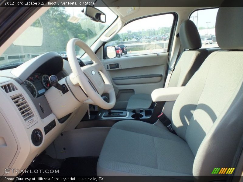 Ingot Silver Metallic / Stone 2012 Ford Escape XLS