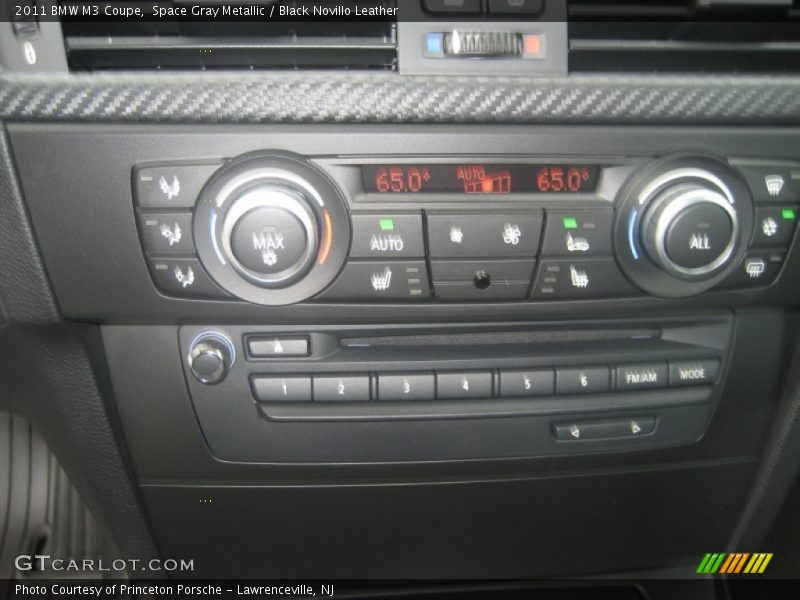 Space Gray Metallic / Black Novillo Leather 2011 BMW M3 Coupe