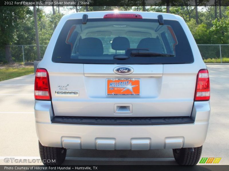 Ingot Silver Metallic / Stone 2012 Ford Escape XLS