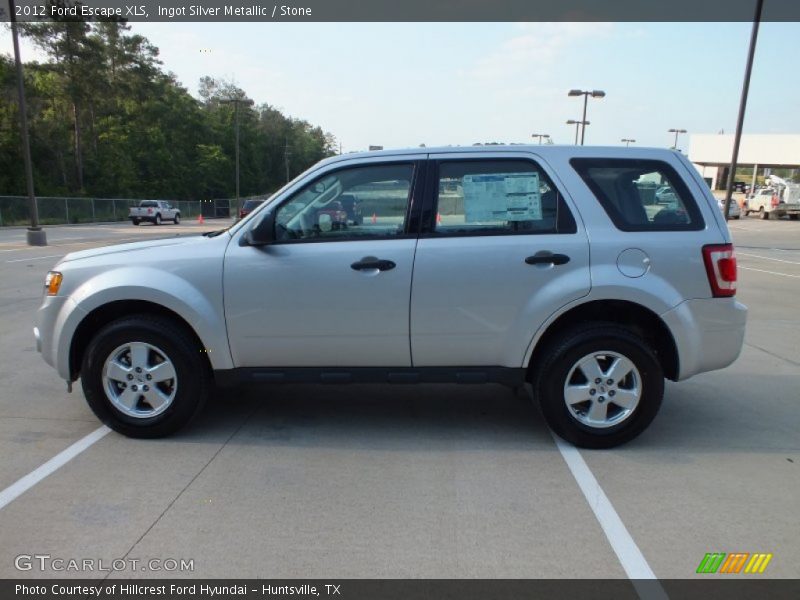 Ingot Silver Metallic / Stone 2012 Ford Escape XLS