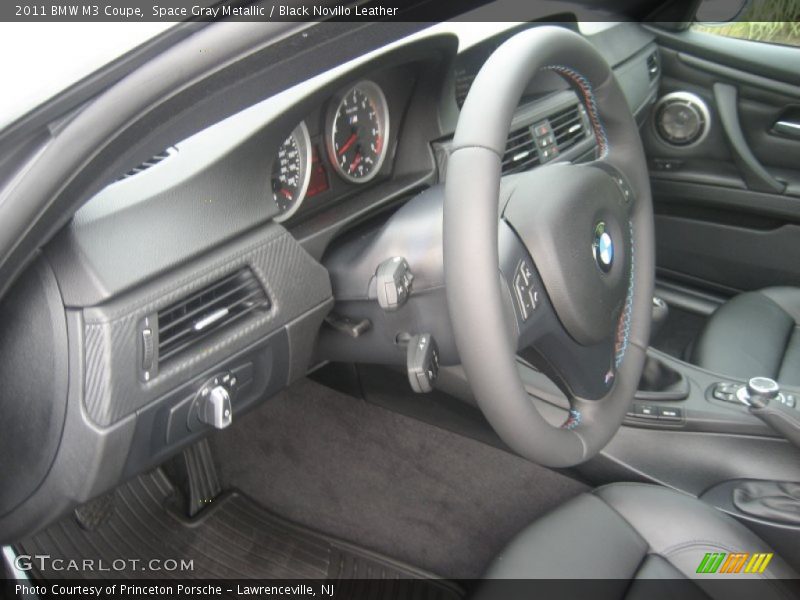 Space Gray Metallic / Black Novillo Leather 2011 BMW M3 Coupe