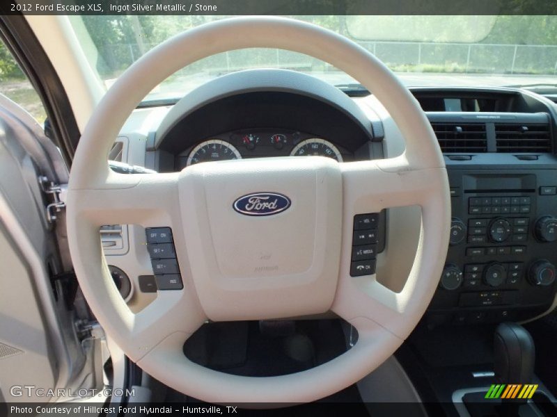 Ingot Silver Metallic / Stone 2012 Ford Escape XLS
