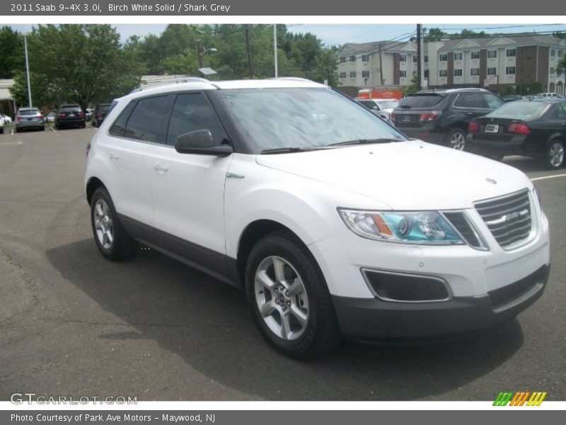 Birch White Solid / Shark Grey 2011 Saab 9-4X 3.0i