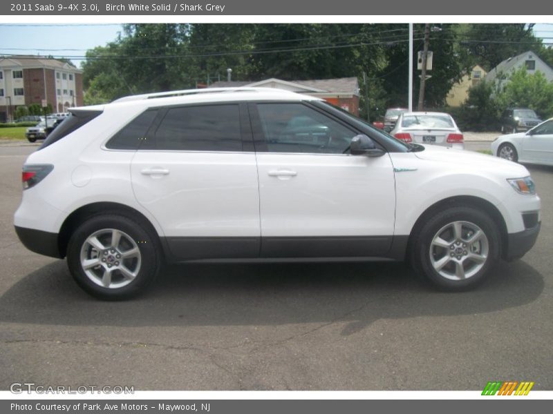 Birch White Solid / Shark Grey 2011 Saab 9-4X 3.0i