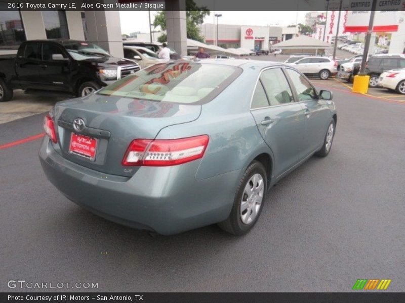 Aloe Green Metallic / Bisque 2010 Toyota Camry LE