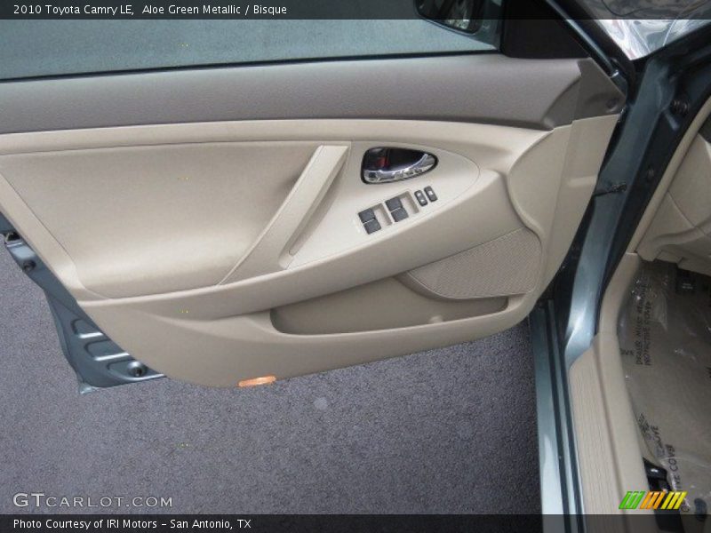 Aloe Green Metallic / Bisque 2010 Toyota Camry LE