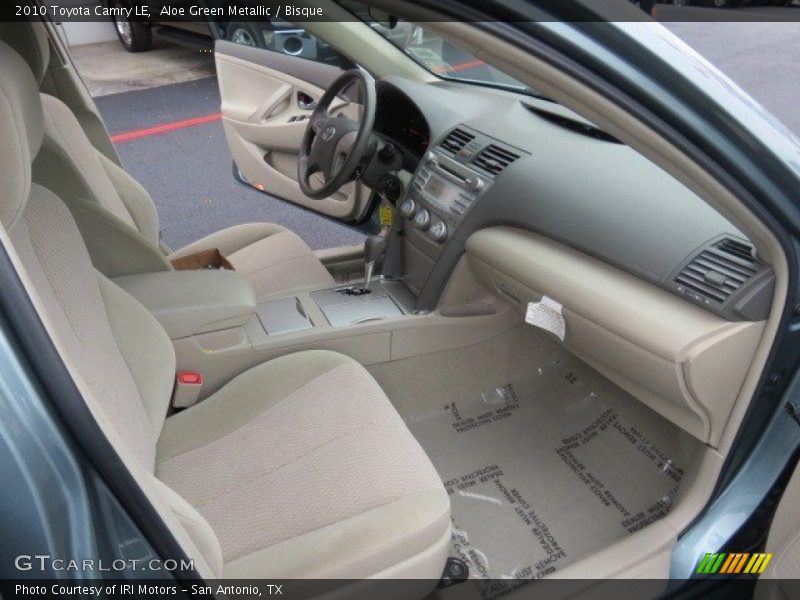 Aloe Green Metallic / Bisque 2010 Toyota Camry LE