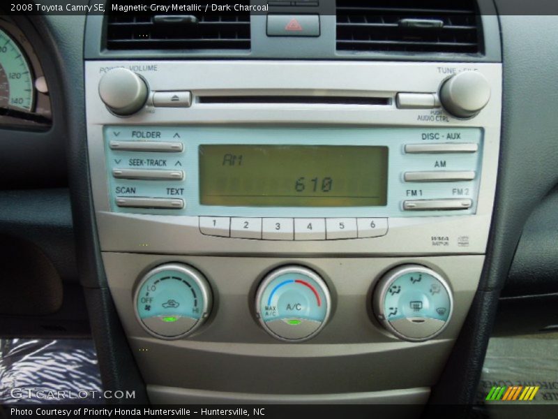 Magnetic Gray Metallic / Dark Charcoal 2008 Toyota Camry SE