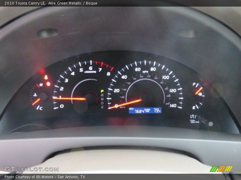 Aloe Green Metallic / Bisque 2010 Toyota Camry LE