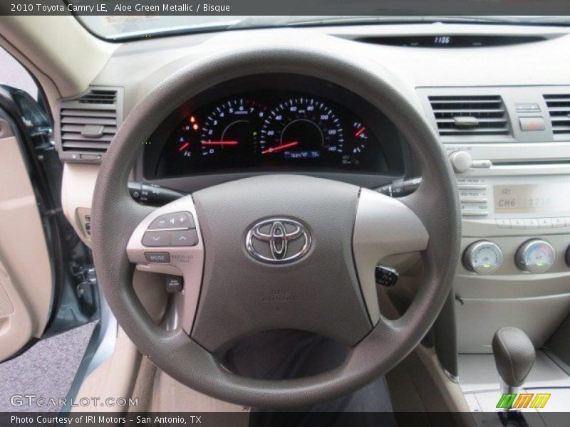 Aloe Green Metallic / Bisque 2010 Toyota Camry LE