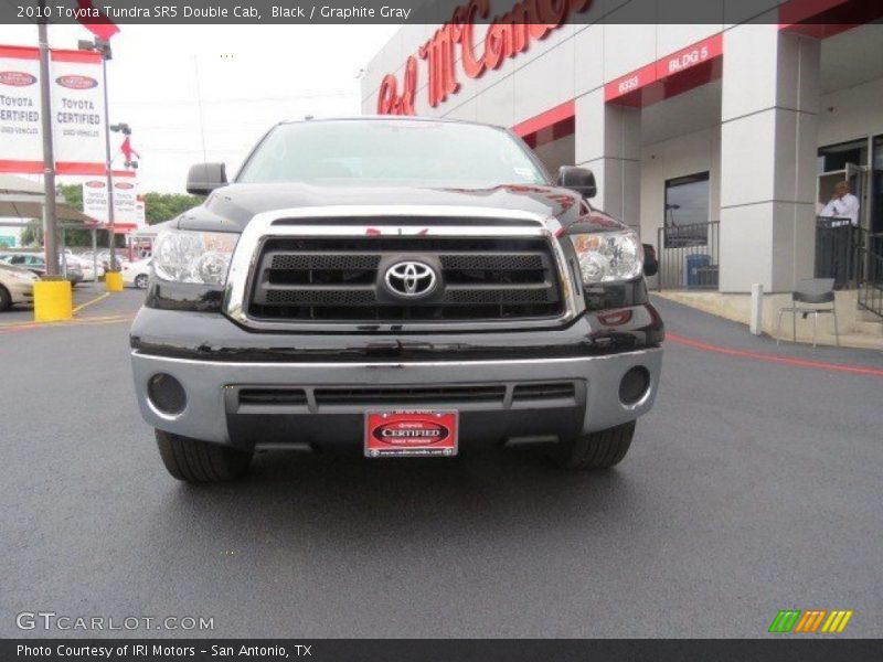 Black / Graphite Gray 2010 Toyota Tundra SR5 Double Cab