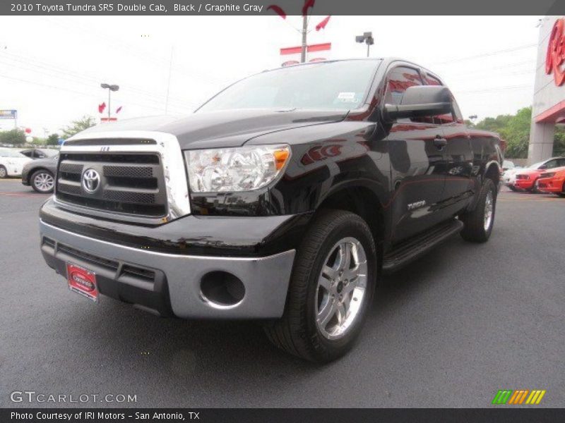 Black / Graphite Gray 2010 Toyota Tundra SR5 Double Cab