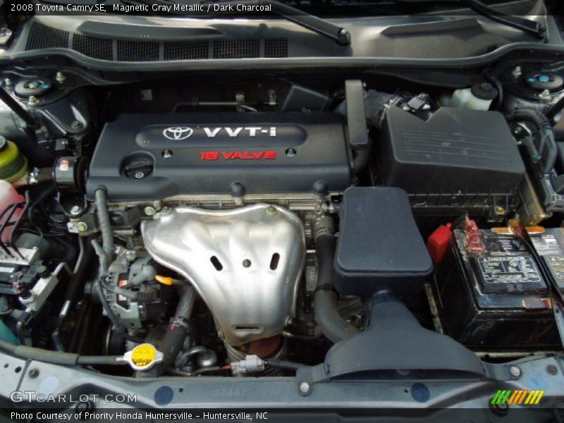 Magnetic Gray Metallic / Dark Charcoal 2008 Toyota Camry SE