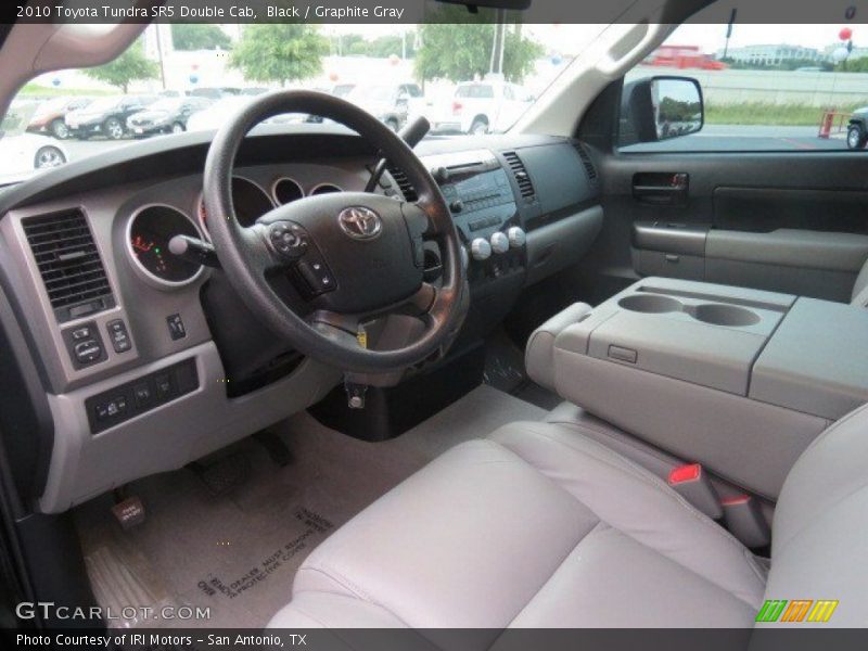 Black / Graphite Gray 2010 Toyota Tundra SR5 Double Cab