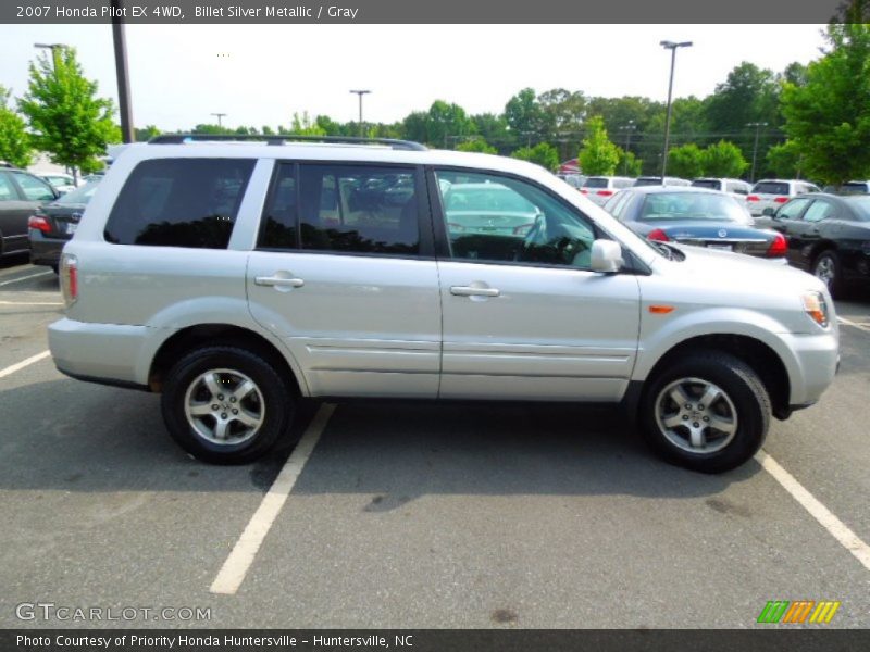 Billet Silver Metallic / Gray 2007 Honda Pilot EX 4WD