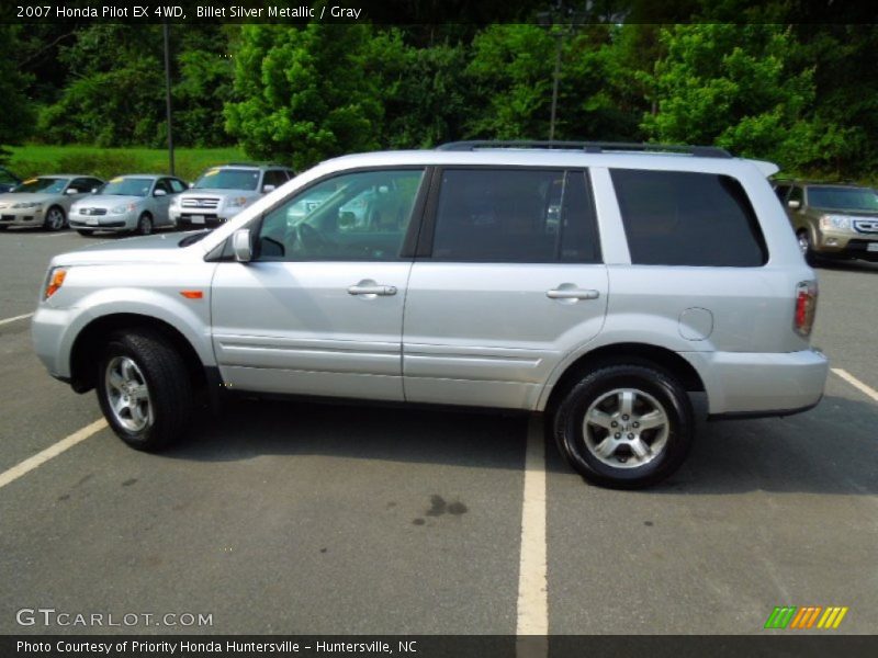 Billet Silver Metallic / Gray 2007 Honda Pilot EX 4WD