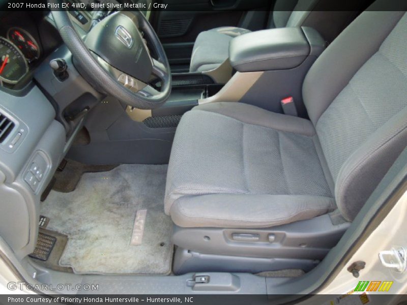 Billet Silver Metallic / Gray 2007 Honda Pilot EX 4WD
