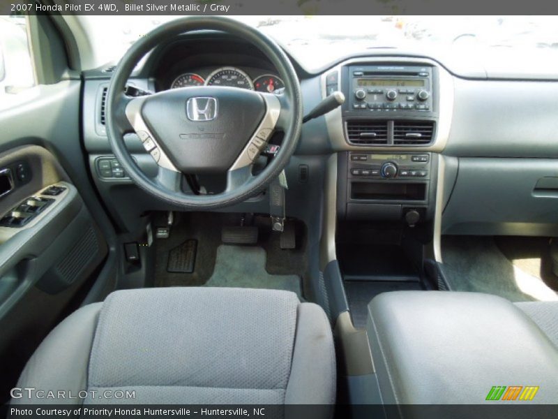 Billet Silver Metallic / Gray 2007 Honda Pilot EX 4WD