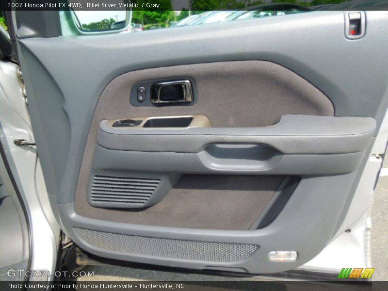 Billet Silver Metallic / Gray 2007 Honda Pilot EX 4WD