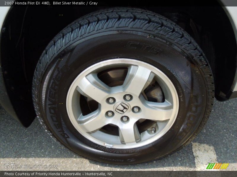 Billet Silver Metallic / Gray 2007 Honda Pilot EX 4WD