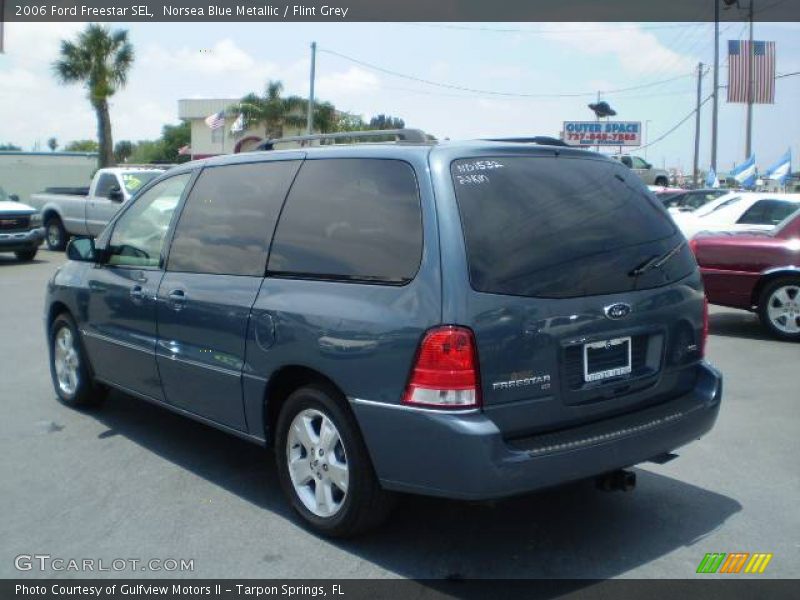 Norsea Blue Metallic / Flint Grey 2006 Ford Freestar SEL