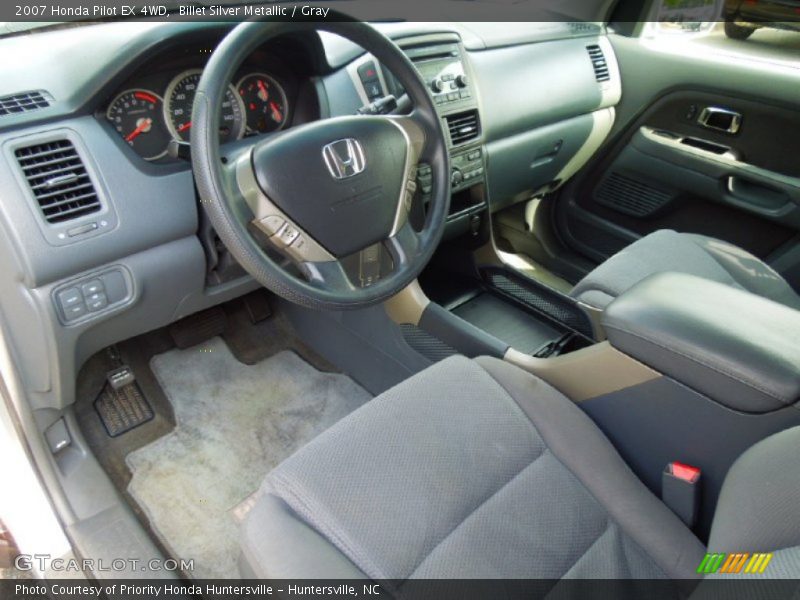 Billet Silver Metallic / Gray 2007 Honda Pilot EX 4WD