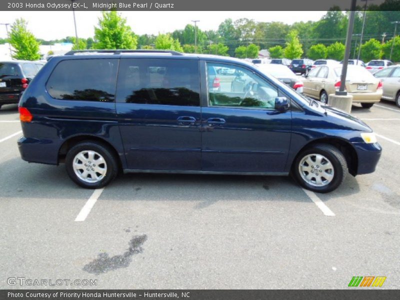Midnight Blue Pearl / Quartz 2003 Honda Odyssey EX-L