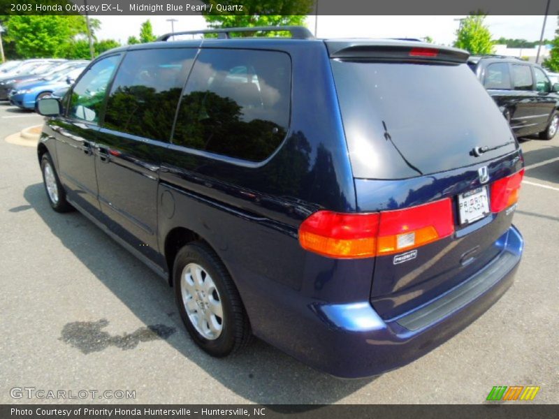 Midnight Blue Pearl / Quartz 2003 Honda Odyssey EX-L