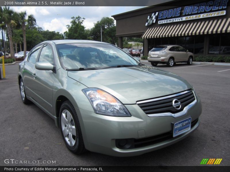 Metallic Jade / Blond 2008 Nissan Altima 2.5 S