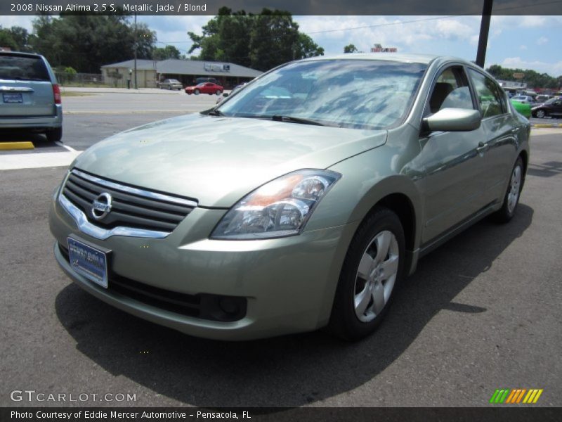 Metallic Jade / Blond 2008 Nissan Altima 2.5 S