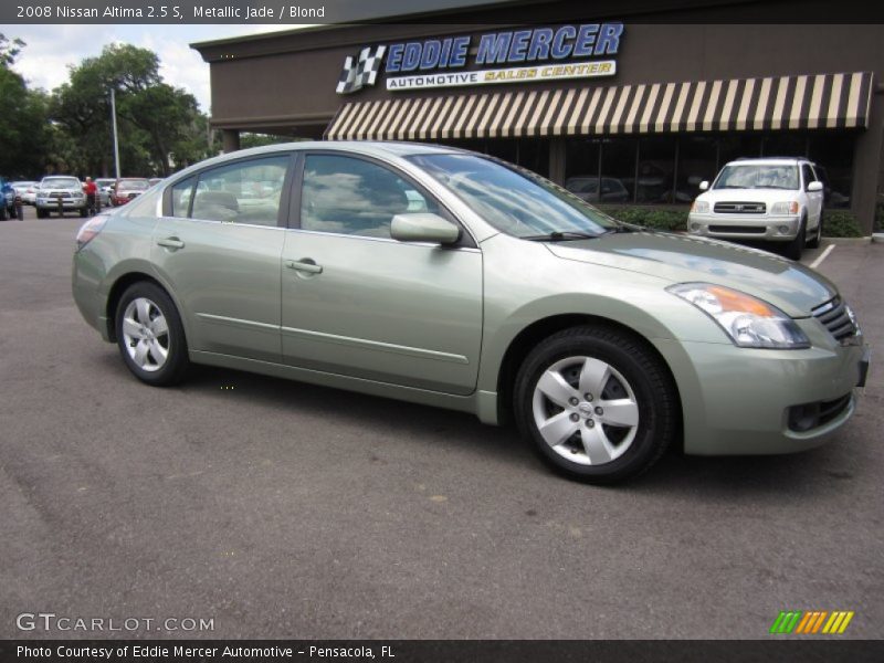 Metallic Jade / Blond 2008 Nissan Altima 2.5 S