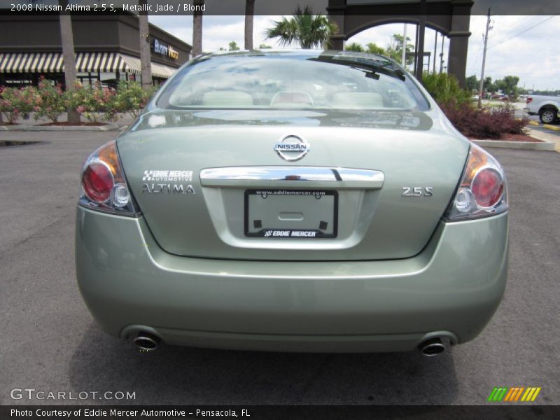 Metallic Jade / Blond 2008 Nissan Altima 2.5 S