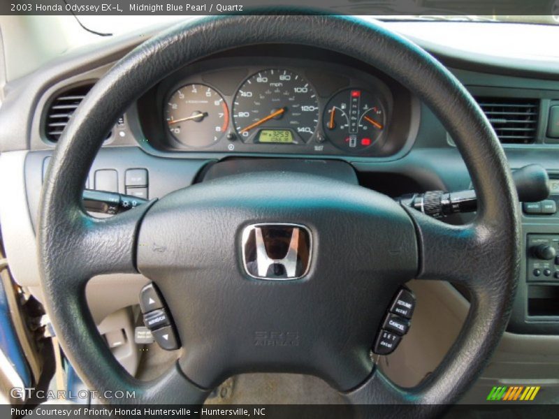Midnight Blue Pearl / Quartz 2003 Honda Odyssey EX-L