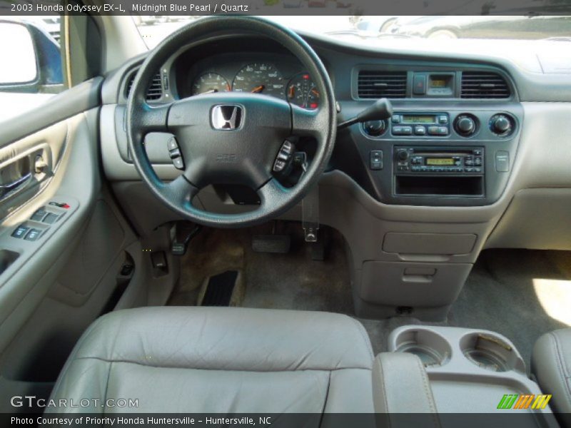 Midnight Blue Pearl / Quartz 2003 Honda Odyssey EX-L