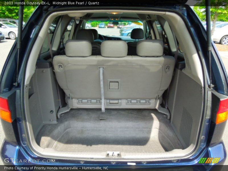 Midnight Blue Pearl / Quartz 2003 Honda Odyssey EX-L