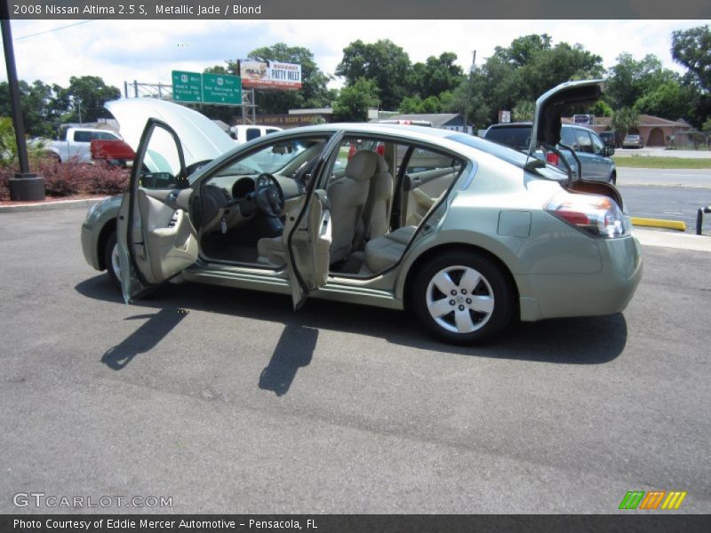 Metallic Jade / Blond 2008 Nissan Altima 2.5 S