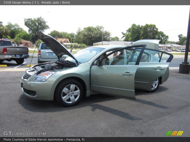 Metallic Jade / Blond 2008 Nissan Altima 2.5 S