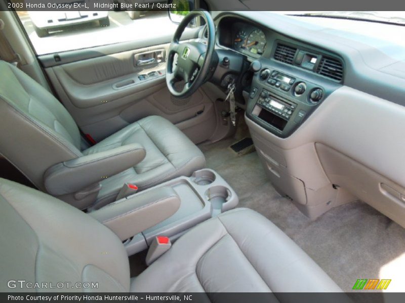 Midnight Blue Pearl / Quartz 2003 Honda Odyssey EX-L
