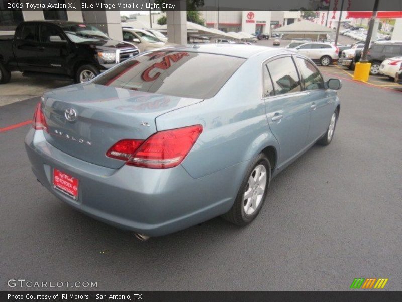 Blue Mirage Metallic / Light Gray 2009 Toyota Avalon XL