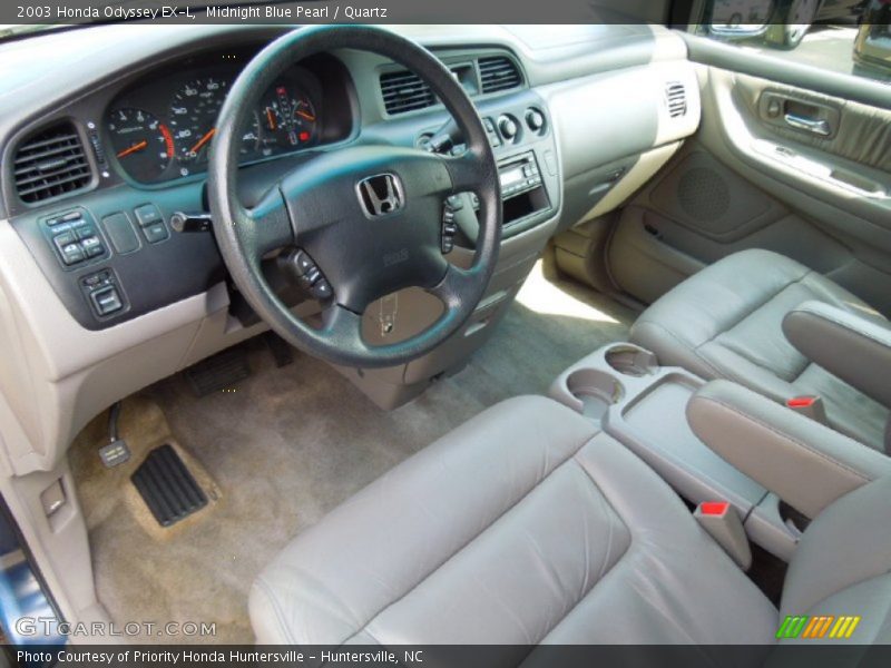 Midnight Blue Pearl / Quartz 2003 Honda Odyssey EX-L