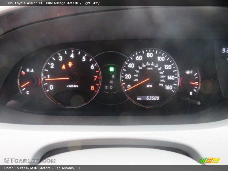 Blue Mirage Metallic / Light Gray 2009 Toyota Avalon XL
