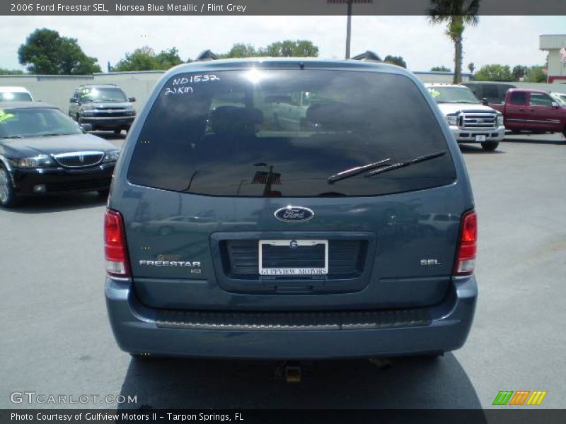 Norsea Blue Metallic / Flint Grey 2006 Ford Freestar SEL