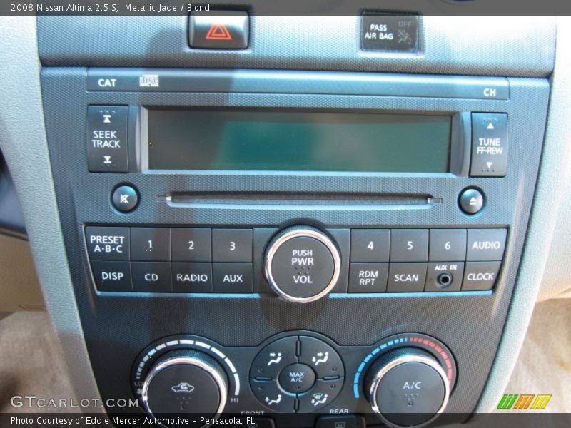 Metallic Jade / Blond 2008 Nissan Altima 2.5 S