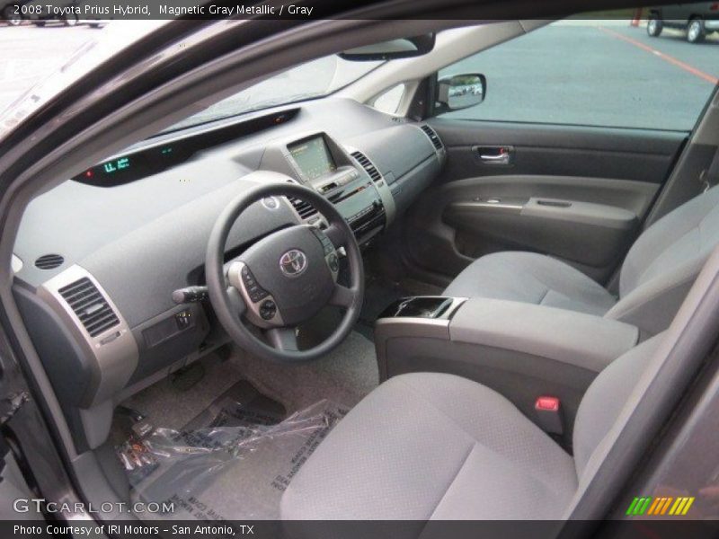 Magnetic Gray Metallic / Gray 2008 Toyota Prius Hybrid