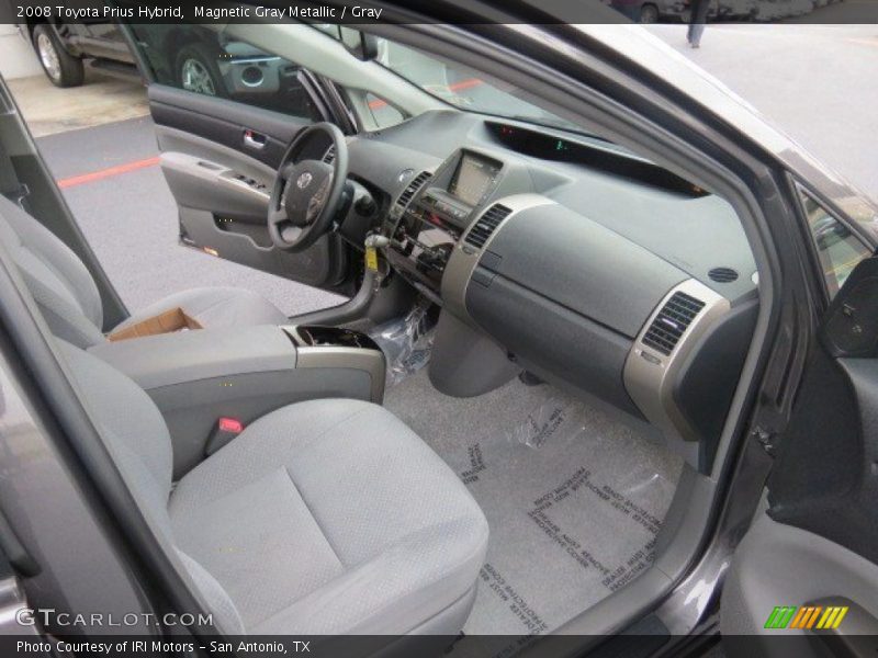 Magnetic Gray Metallic / Gray 2008 Toyota Prius Hybrid