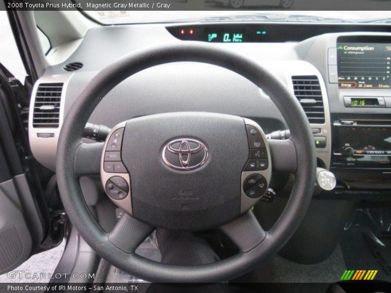 Magnetic Gray Metallic / Gray 2008 Toyota Prius Hybrid