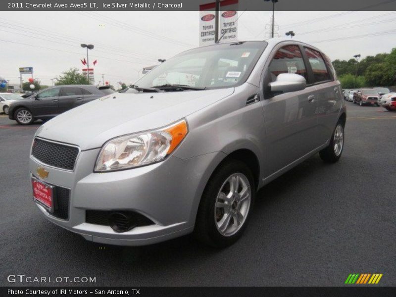 Ice Silver Metallic / Charcoal 2011 Chevrolet Aveo Aveo5 LT